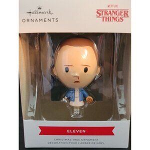 Eleven W Bloody Nose Netflix Stranger Things Hallmark Christmas Tree Ornament